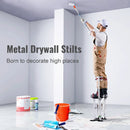 VEVOR Drywall Stilts 18''-30''/36''-50'' Adjustable Aluminum Tool Stilts with Protective Knee Pads Non-Slip Work Stilts for Home