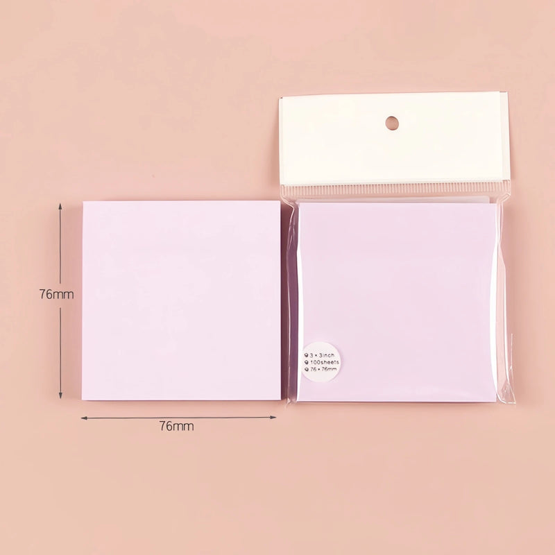 100Sheets Color Posted It Memo Sticky Notes Pads Posits Stationery Paper Stickers Notebook School Office Planner Message Sticker