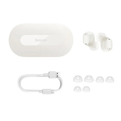 Auriculares inalámbricos Baseus Bowie EZ10 con Bluetooth 5.3, carga rápida, 0,06 pulgadas, baja latencia, miniauriculares deportivos de alta fidelidad.