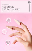 5/10/20Pcs Mini Finger Sponge Puff For Makeup Foundation Powder Detail Face Concealer Cream Blend Cosmetic Sponges Accessories