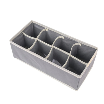 Organizador para ropa interior, calcetines, sujetadores, pantalones, bufandas, corbatas, caja de almacenamiento, organizador de cajones para armario, estuche plegable para organizador de ropa interior.