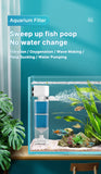 Aquarium Filter Pump Fish Tank Submersible Silent Air Oxygen Aerator Internal Water Pump Aquarium Air Pump Wave Maker 220v