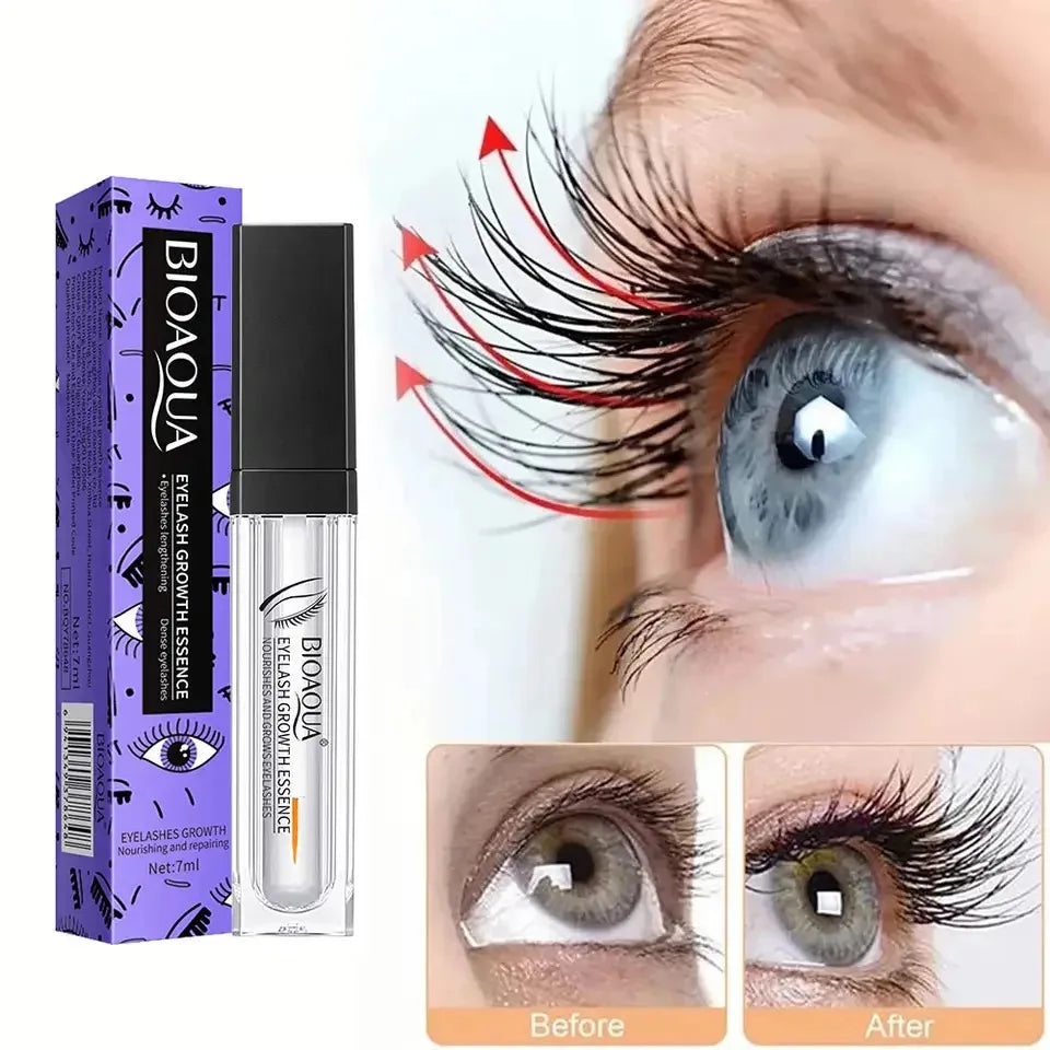 Fast Eyelash Growth Serum Natural Eyelash Eyebrow Enhancer Longer Fuller Thicker Lashes Nourish Treatment Eye Beauty Care Makeup