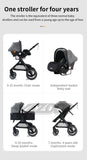 Baby stroller 3 in1,four wheel stroller,2 in 1 baby car,Lightweight strollers,Mutifunction Strollers,baby carriage,Poussette