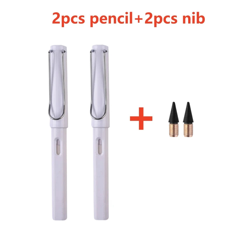 Unlimited Writing Pencil Infinity Pencils Eternity No Sharpening without Ink Kawaii Unlimited Pen Art Supplies School Stationery