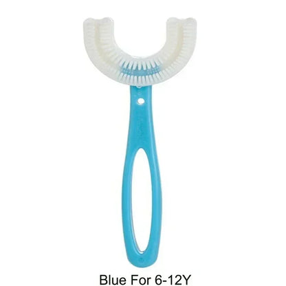 Baby Toothbrush Children 360 Degree U-shaped Child Toothbrush Teethers Baby Tooth Brush Silicone Kids Teeth Oral Care Cleaning