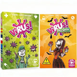 The latest Virus virus infection card interactive toys foreign version of the family gathering game spot. card games