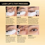 Gollee Eyelash Lifting Perm kit Natural Lashes Enhancer Long Lasting 4-6 weeks Black Lash Brow Tinting Perm Professional Makeup