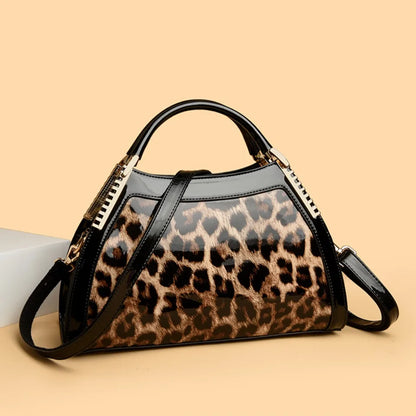 Alligator Patent Leather Shoulder Crossbody Hand Bags for Women Brand Luxury Handbags Women Bags Designer Hobos Two Layers Sac
