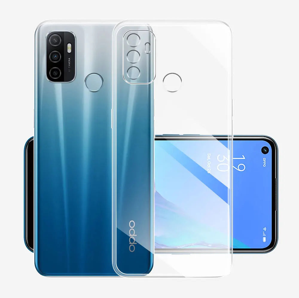 For OPPO A53S 2020 Case Clear Silicone Soft TPU Phone Case Cover For Oppo A53 2020 Funda For OPPO A53s 2020 Transparent Coque