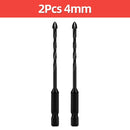 Cross Hex Drill Bit Set For Concrete Porcelain Tile Glass Metal Professional Multifunction Drill Bits Kit Tools Carbide Drills