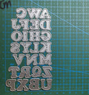 Letter Metal Cutting Dies Stencil Template Die Cut Scrapbooking Embossing Dies Art Decoration Craft Knife Mold