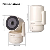 MOESTuya WiFi Indoor Pan/Tilt Smart Security Camera 4MP HD Infrared Night Vision Motion Sound Detection Panoramic Patrol Monitor