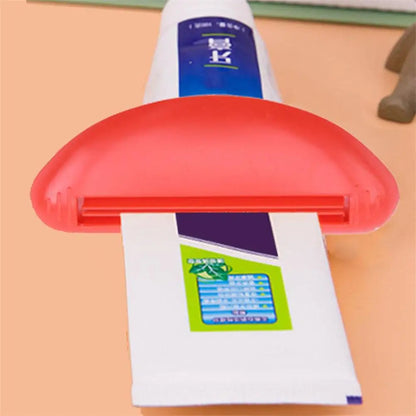 Dispensador manual multifunción de pasta de dientes, exprimidor de tubo de crema, pinza de extrusión para baño, 1 unidad