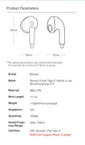 Baseus C17 Wired Earphone Type-C with Mic in-ear Wired Headphones For Xiaomi Samsung  NOTE 10 NOTE 20 S21 S20 Cellphone Headsets