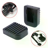 1/2Pcs Motorcycle Footrest Pad Soft For Scooter Support Rod Anti-slip Rubber Pads Motorcycle Base Bracket Extension Foot