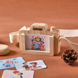1Pc Wooden Baby Montessori Toys Fashion Camera Pendant Toys for Kids Outdoor Toys Gift Children Wooden Presents Kids Gifts