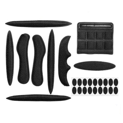 Helmet Padding Kit 27Pcs Bicycle Replacement Universal Foam Pads Set for MTB Bike Motorcycle Cycling Sportswear Accessories