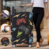 Luggage Protective Cover With Cartoon Print