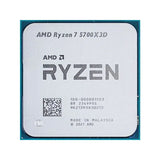 AMD Ryzen 7 5700X3D R7 5700X3D New 4.1 GHz 8-Core 16-Thread CPU 7NM L3=96M 100-000001503 Socket AM4, fan not included