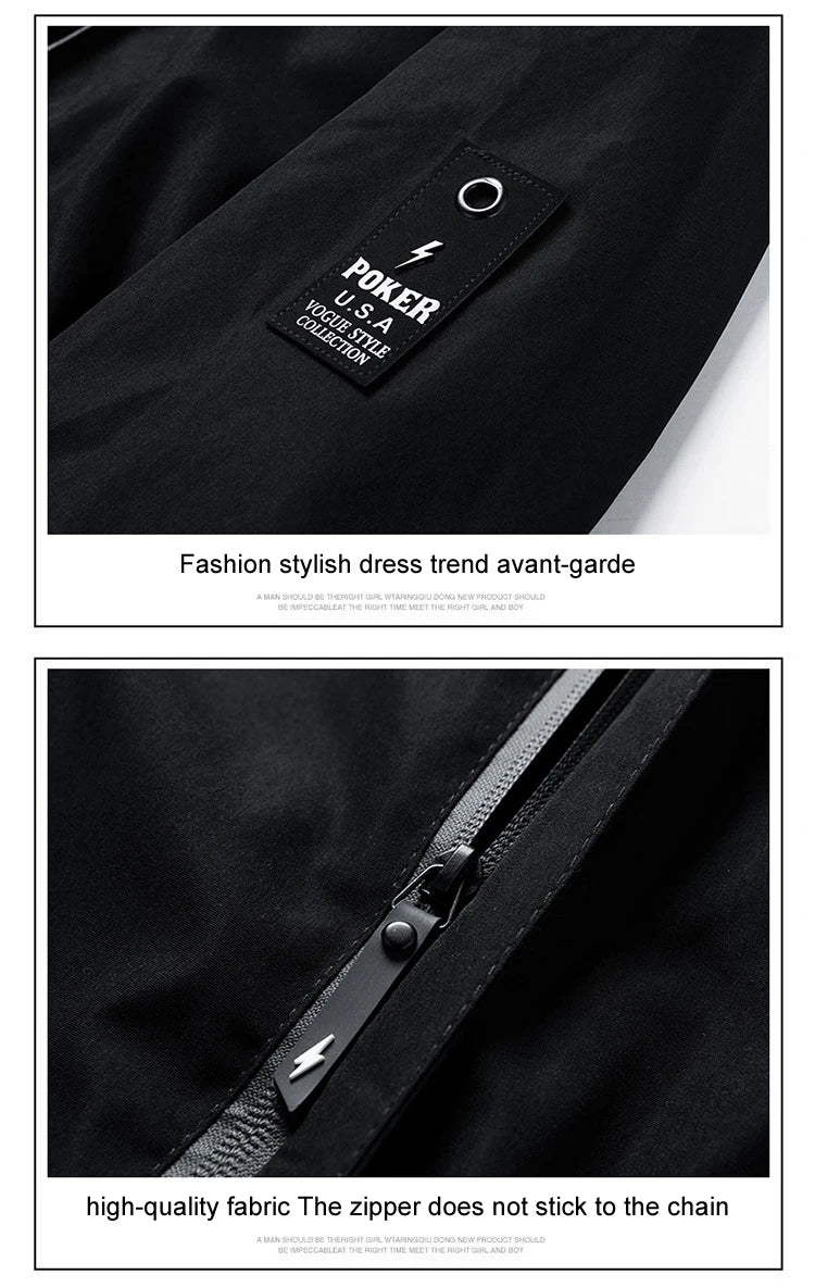 Nueva chaqueta impermeable de pesca para hombre de DC, primavera/otoño, sudadera con capucha, cortavientos, ropa deportiva, prendas de abrigo.