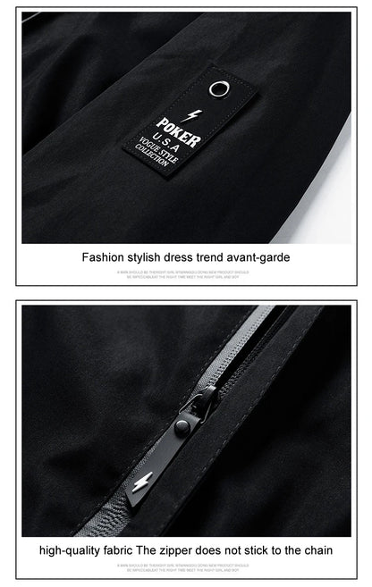 Nueva chaqueta impermeable de pesca para hombre de DC, primavera/otoño, sudadera con capucha, cortavientos, ropa deportiva, prendas de abrigo.