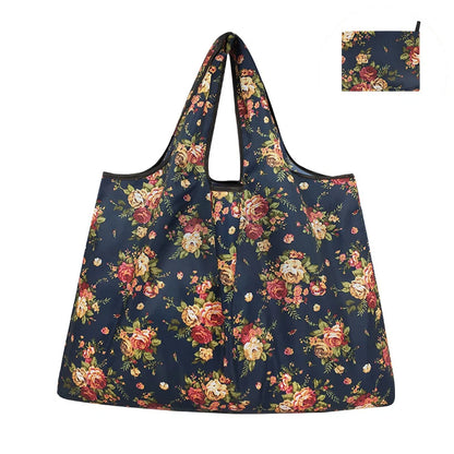 Folding Shopping Bag Large Capacity Environmental Protection Portable Handbag Supermarket Toy Storage Bags Travel Grocery Bag