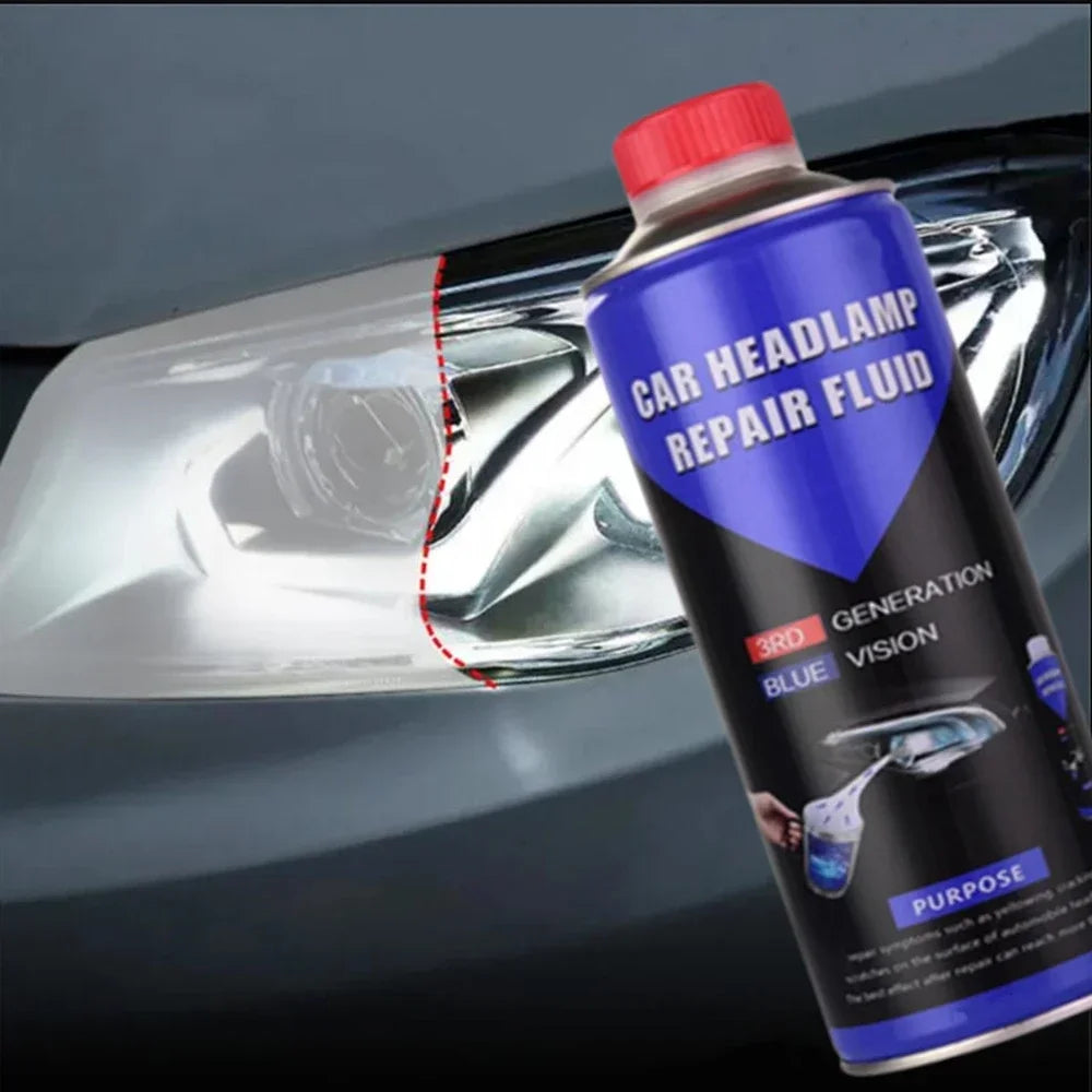 Kit de restauración de pulido de faros de coche de 12 V Herramienta para el cuidado de faros automotrices Restauración de faros de coche Líquido Restaurador de faros