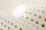 Natural Latex Mattress Topper with Cover Natural Rubber Pure Mattress Home Dormitory Soft Cushion Mat Queen Size Medium Firmness