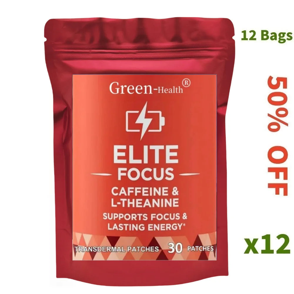 Hot sale Focused Energy Supplements Transdermal Patches--30 Patches One Month Supply