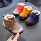 Girl Boot Baby Snow Boot Winter Baby Soft Sole Walking Shoe Child Plush Cotton Shoe Anti-Slip Warm Kid Shoe Kid Boot Boy Botines