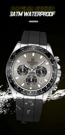 NAVIFORCE Luxury Men's Watch Waterproof Sports Quartz Clock Silicone Strap Chronograph Luminous Wristwatches Relogio Masculino