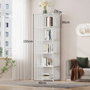 6/5 Layers Dustproof Wardrobe Bedroom Open Simple Assembly Storage Cabinet High Capacity Partition Bookshelf Closet Organizer
