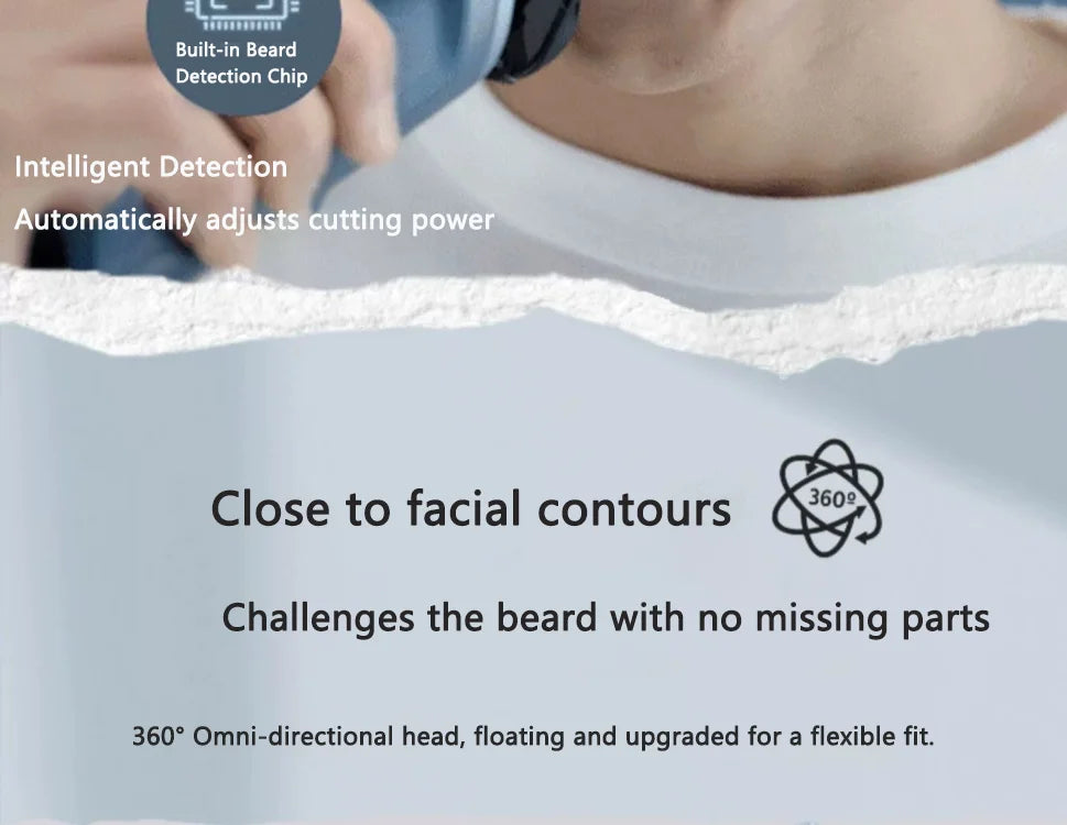 Philips S5366/5466 Electric Shaver With Sideburns Full-body Wash Original Genuine Gift Essentials