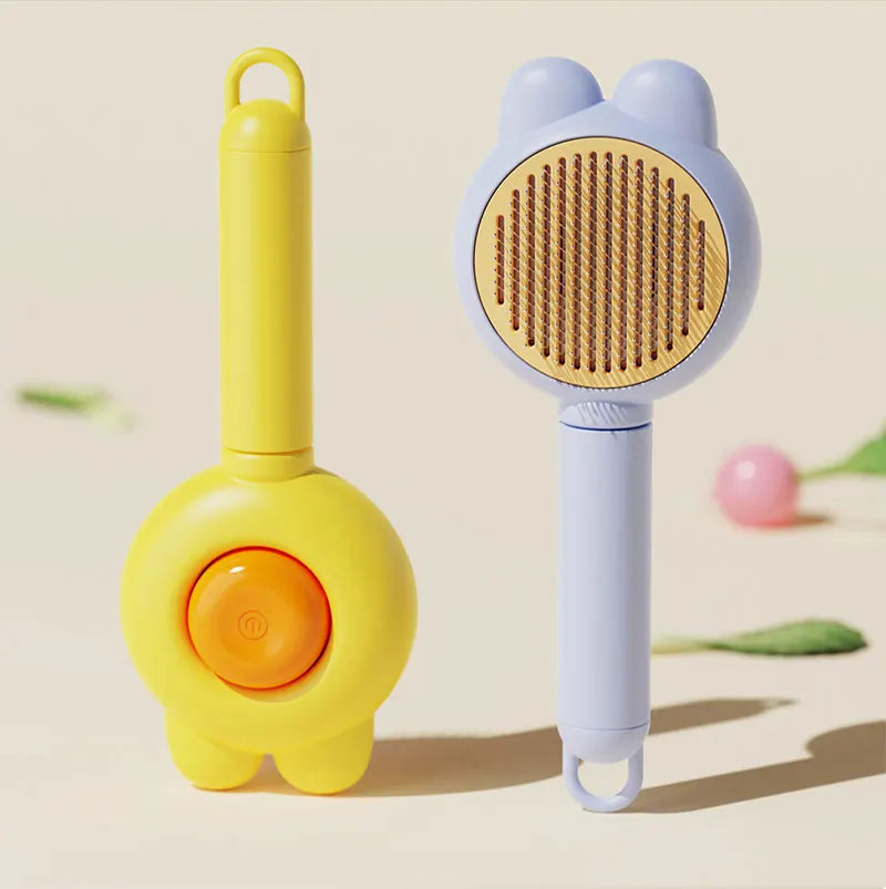 Cat Combing Special Rabbit Ear Comb To Floating Hair Needle Comb Pet Comb Easy Hair Removal And Massaging Brush Multifunctional