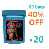 Tribulus Terrestris 5000mcg Extract 96% Saponins - Testosterone Booster Transdermal Patches, 30 Patches