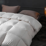 Luxurious Real Goose Down quilts duvets with a bulkiness of 800+ and a cleanliness of 1000+ Soft Comforter Warmth High Grade