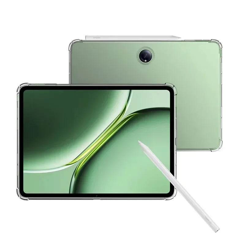For OnePlus Pad 2 Pad2 (2024) Case 12.1" Tablet PC Clear TPU Back Cover Shockproof Coque Slim Funda with 4 Airbags