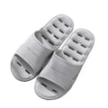 Feslishoet - Zapatillas de baño unisex de EVA, antideslizantes, con fondo suave, antifugas, para ducha, para hombre y mujer, de secado rápido 