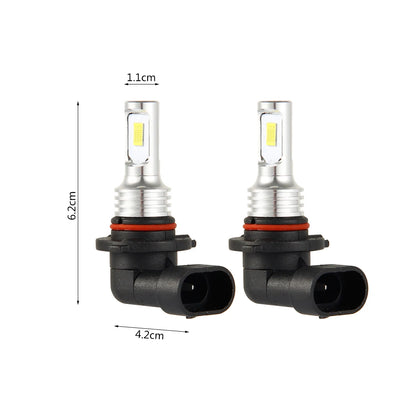 2Pcs Car HB3 LED Bulbs 9005 Headlight Kit Fog Bulb Lamp Light 6000K Xenon White Automotive Fog Lights Turbo Mini Lamp Headlights