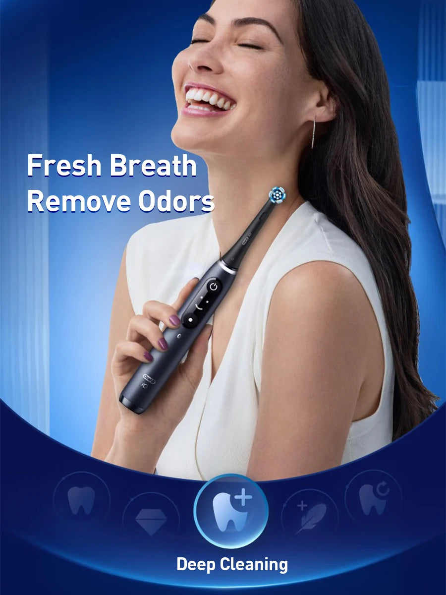 Oral B io series 7 Electric Toothbrush with 5 Brushing Modes 3D Clean Teeth  Pressure sensor 2 Minutes Smart Timer