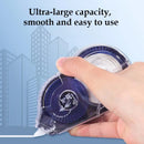 5/6PCS Permanent Adhesive Tape Correction Tape Roller Set Smooth Compact Design with No Drying Time Adhesive Grooves for School