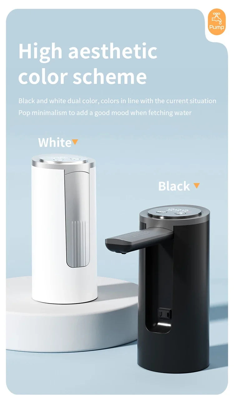 Smart Quantitative Alcohol Dispenser Professional High End Whiskey Pump Dispenser Liquor Pump Adjustable Foldable Wine Decanter