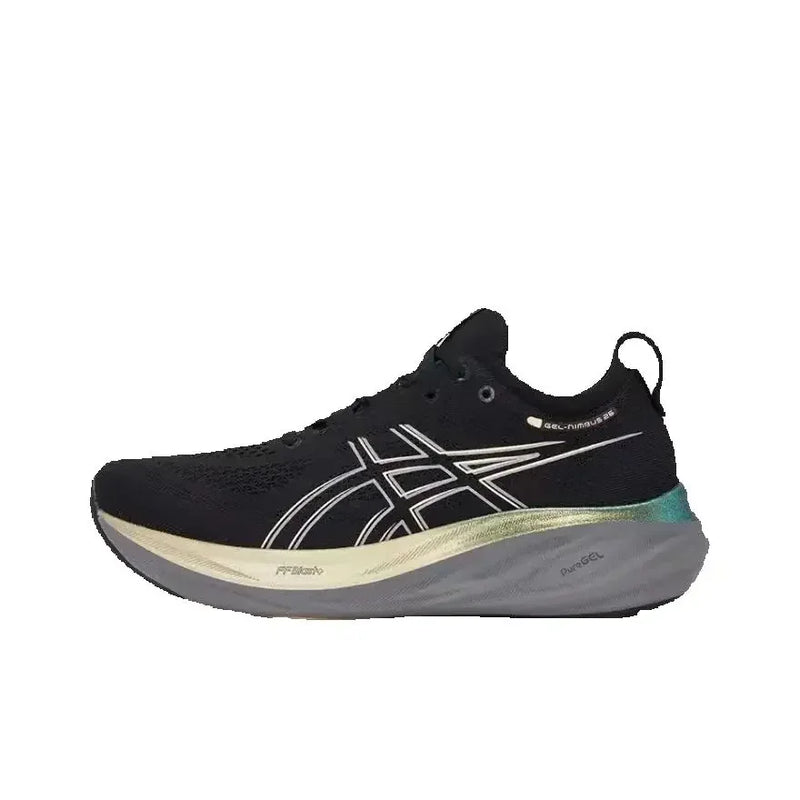 Zapatillas de running Asics Nimbus 26 para hombre, amortiguación y estabilidad, unisex.