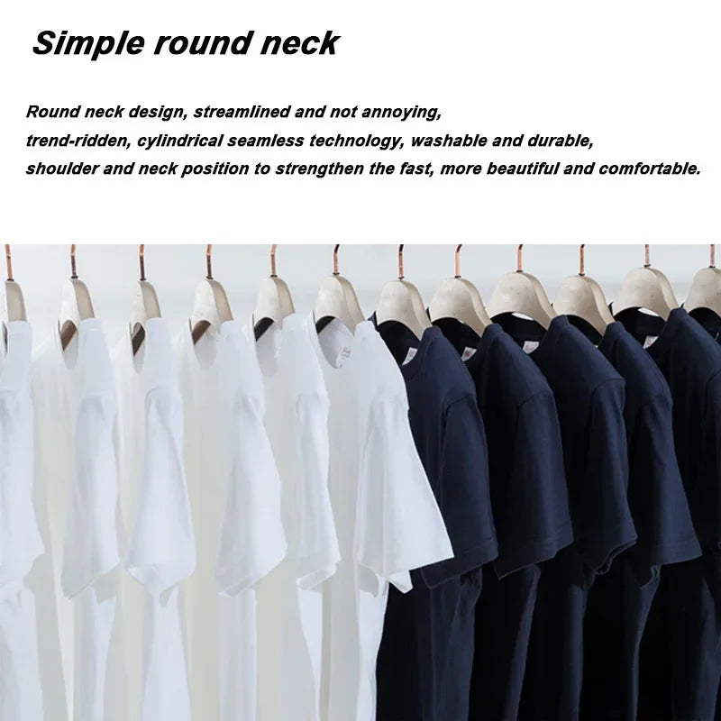 Summer Men's High Quality 100% Cotton Cool Funny Astronaut Print Casual Loose O-neck for Men T-shirt Male T-shirt Hip Hop Tee
