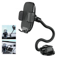 360° Rotating Car Phone Holder Universal Windshield Dashboard Phone Mount Flexible Long Arm Bracket Support GPS Suction Base