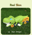 New Dinosaur Toy Play Vehicle Game For Boy Car Carrier Truck Children Montessori Gift Kid Racing Track with Children Mini Car