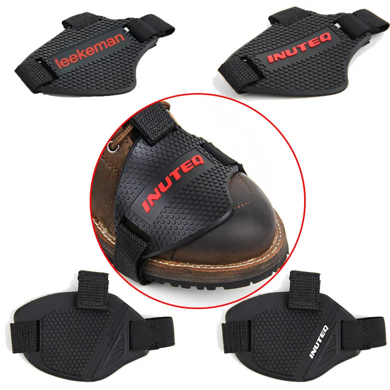 Pedal de alavanca de câmbio de motocicleta, capa de borracha, protetor de sapato, pé, gel universal, protetor de bota de borracha, proteção de shifter