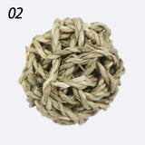 10 Styles 7CM Chewing Braided Ball Guinea Pig Rabbit Hamster Small Animal Play Pet Interactive Chew Toy Natural Grass Ball