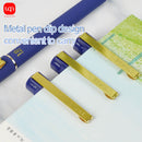 WQN-3/6/12PCS Creative Blue Gel Pen, 1.0mm Nib, High-Quality Blue Ink, Smooth Writing, Suitable For Technical And Office Supplie